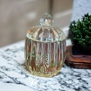 Vintage relish jar, heavy weight, multi purpose, elegant, excellent condition